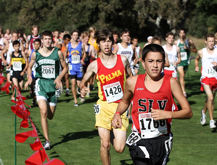 2010 SInv D4-026.JPG - 2010 Stanford Cross Country Invitational, September 25, Stanford Golf Course, Stanford, California.